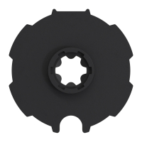 Set 15/R | Becker Adapter-Set für Nutwelle DW 85 | für Becker Antriebe Serie R