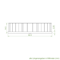 Set 8/R | Becker Adapter-Set für Profilwelle E 65 | für Becker Antriebe Serie R