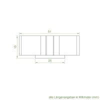 Set 3/R | Becker Adapter-Set für Sechskantwelle B 60 | für Becker Antriebe Serie R
