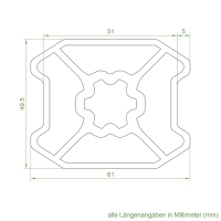Set 13/R | Becker Adapter-Set für Sechskantwelle B 75 | für Becker Antriebe Serie R