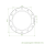 Set 4/P | Becker Adapter-Set für Rundrohr Ø 50 mm | für Becker Antriebe Serie P