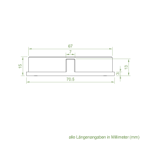 Set 10/R | Becker Adapter-Set für Rundrohr Ø 70 mm | für Becker Antriebe Serie R