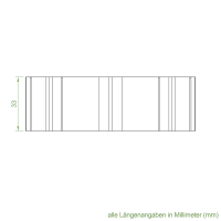 Set 8/L | Becker Adapter-Set für Achtkant-Stahlwelle SW 102 | für Becker Antriebe Serie L