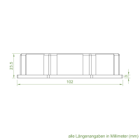Set 8/L | Becker Adapter-Set für Achtkant-Stahlwelle SW 102 | für Becker Antriebe Serie L