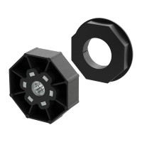 Technische Zeichnung von Adapter und Mitnehmer für...