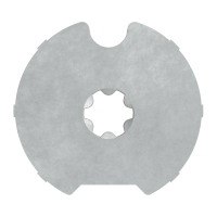 Set 2/L | Becker Adapter-Set für Nutwelle DW 78 mit 1,5 mm | für Becker Antriebe Serie L