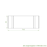 Set 2/L | Becker Adapter-Set für Nutwelle DW 78 mit 1,5 mm | für Becker Antriebe Serie L