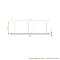 Set 5/L | Becker Adapter-Set für Sechskantwelle B 85 | für Becker Antriebe Serie L
