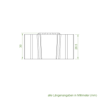 Set 5/L | Becker Adapter-Set für Sechskantwelle B 85 | für Becker Antriebe Serie L