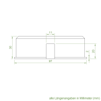 Set 7/L | Becker Adapter-Set für Rundrohr Ø 98 mm | für Becker Antriebe Serie L