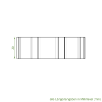 Set 9/L | Becker Adapter-Set für Rundrohr Ø 102 mm | für Becker Antriebe Serie L