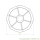 Set 9/L | Becker Adapter-Set für Rundrohr Ø 102 mm | für Becker Antriebe Serie L