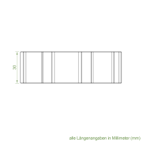 Set 10/L | Becker Adapter-Set für Rundrohr Ø 108 mm | für Becker Antriebe Serie L