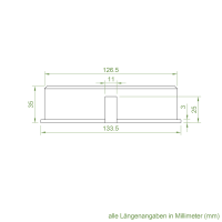 Set 12/L | Becker Adapter-Set für Rundrohr Ø 133 mm | für Becker Antriebe Serie L