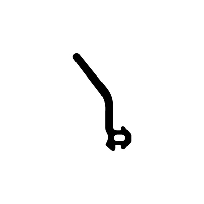 Muster - Anschlagdichtung AS006 | schwarz | ca. 10 cm