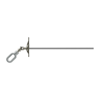 Geiger Gelenklager 45°- G117 | NHK | Grundplatte 22 x 85 mm | Zinköse | 7 mm Sechskant - Länge 300 mm | 3 Loch