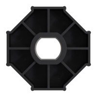 Geiger Rohrmotor Mitnehmer - Adapter | 8-kant-Welle 40 mm