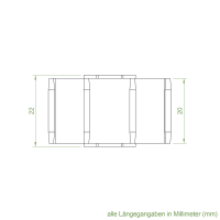 Geiger Rohrmotor Mitnehmer - Adapter | 8-kant-Welle 40 mm