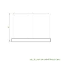 Geiger Rohrmotor Mitnehmer - Adapter | 8-kant-Welle 40 mm