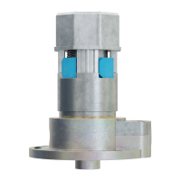 Geiger Kegelradgetriebe K128 | Untersetzung 3:1 | Freilauf links | 6mm Vierkant | für SW 40 | m. Anschlag