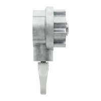 Geiger Kegelradgetriebe für Markisen 4,4:1 | 75,5 mm (für 78 mm Nutrohrwelle)