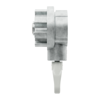 Geiger Kegelradgetriebe für Markisen 4,4:1 | 75,5 mm (für 78 mm Nutrohrwelle)
