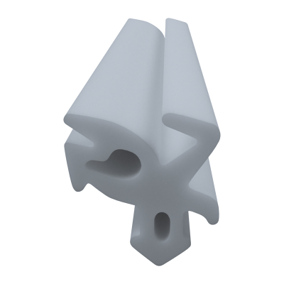 3D Modell der Lippendichtung LP261 in grau für Fenster.