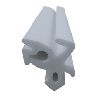3D Modell der Lippendichtung LP261 in grau für Fenster.