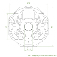 Geiger Elektronischer Kurzmotor | XS56 SoftPerfection-X01 | SW 60