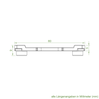 Set 9/R | Becker Wandlager mit Raste und Mini-Lasche | für Becker Antriebe Serie R