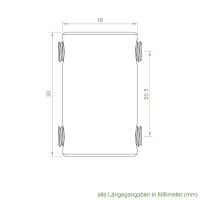 Geiger Kupplungsstück | Stahl | 6 mm Innensechskant | mit vier Klemmschrauben
