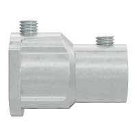 Geiger Kupplungsstück | Zinkdruckguss | 12 mm Innenvierkant | mit zwei Klemmschrauben