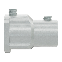 Geiger Kupplungsstück | Zinkdruckguss |  flache Nut 4,8 mm | mit zwei Klemmschrauben