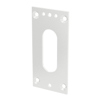Geiger Unterlegplatte - UP3 | 40 x 85 x 2 mm | weiß...