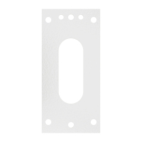 Geiger Unterlegplatte - UP3 | 40 x 85 x 2 mm | weiß pulverbeschichtet | für Gelenklager 22 x 85 mm Grundplatten