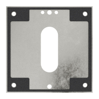 Geiger Unterlegplatte - UP5 | 85 x 85 x 2 mm | luftdicht | glanzvernickelt | für Gelenklager 22 x 85 mm Grundplatten