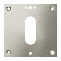Geiger Unterlegplatte - UP4 | 85 x 85 x 2 mm | glanzvernickelt | für Gelenklager 22 x 85 mm Grundplatten
