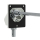 Geiger Versatz - Gelenklager 90° - G121 | Luftdicht | Grundplatte 53 x 65 mm | Links | Kurbelzapfen 11,9 mm | 6 mm Vierkant 300 mm