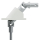 Geiger Versatz - Gelenklager 90° - G120 | Grundplatte 53 x 65 mm | Links | Kurbelzapfen 11,9 mm | 6 mm Sechskant - Länge 300 mm