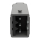 Hirschmann- Verbinder 3- polig STAS3- Stecker | grau