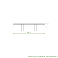 Elero Adapter-Mitnehmer-Set | Achtkant-Stahlwelle SW 70 | für Elero Typ 9 NHK Antriebe (Vorgänger von Artikelnummer 141123)