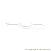 Geiger Vierkantsternlager mit  12 mm 4-Kant und Splint