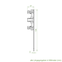 Geiger Motorlager Set für Slim Motoren | Adapterflansch und Standard Motorlager