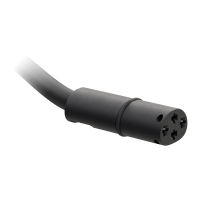 Geiger Anschlussleitung  | schwarz | Länge 1500 mm | Geiger Motorstecker / STAS3 Hirschmann Stecker