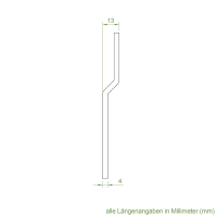 Geiger Motor- Wandlager für SlimTecLine Steckzapfen 10 mm Vierkant