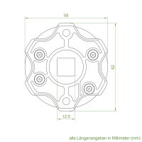 Geiger Mechanischer Rohrmotor PRO.TECline | 10-50 Nm | ab 45 mm Wickelwelle