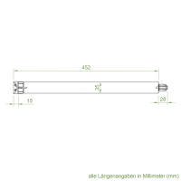 Geiger Mechanischer Rohrmotor SLIM.TECline | 6-10 Nm | ab 35 mm Wickelwelle