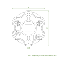 Geiger Mechanischer Rohrmotor SuperSilent PRO.TECline | 6-10 Nm | ab 45 mm Wickelwelle