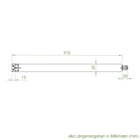 Geiger Funk Rohrmotor Slim.TECline | 6-10 Nm | ab 38 mm Wickelwelle