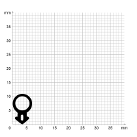 Zeichnung des Dichtungsprofils der Schlauchdichtung SL007.